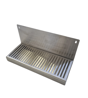 Bandeja inox. de pared (30cm.)1