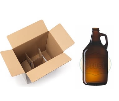 Caja Growler 1.9L c/tapa metálica Caja Growler 1.9L c/tapa metálica