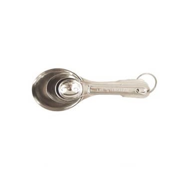 Set de 4 Cucharas medidoras. Inox1