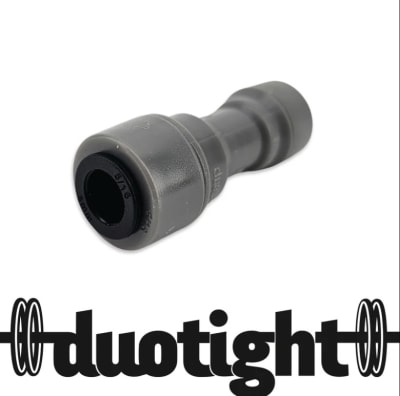 Duotight - 6.35mm (1/4'') Female x 8mm (5/16'') Female - Reductor1