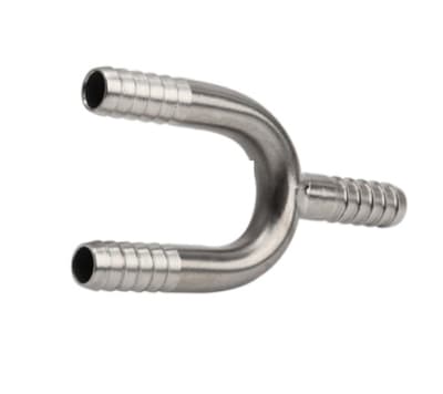 Fitting inox. tipo Y con espiga 5/16