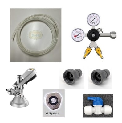 Kit carbonatación forzada Barril tipo G1