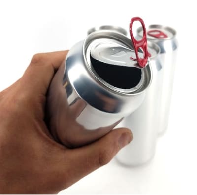 Caja de 207 latas de aluminio 500ml /Full Aperture Caja de 207 latas de aluminio 500ml /Full Aperture