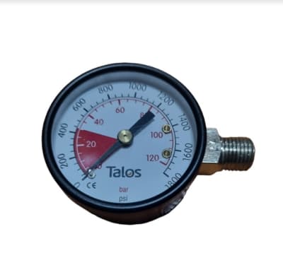 Manómetro alta presión 0-120 Bar1