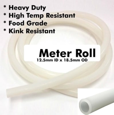 Manguera silicona alta T° - 1/2