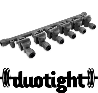 Manifold Duotight de 8mm para 6 vías1