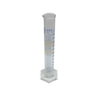 Probeta de vidrio de 250 ml1