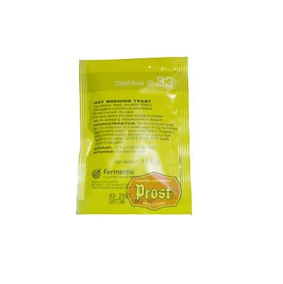Levadura SafBrew S-33 - 11,5g2