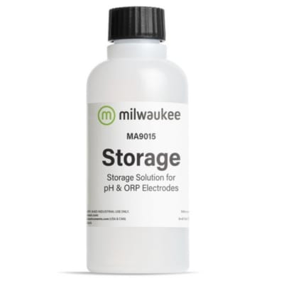 Solución de almacenaje pHmetro/Electródo - Milwaukee1