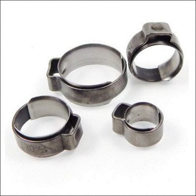 Abrazadera Stepless inox. 14.5mm (para manguera entre 12-14mm OD)1