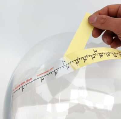 Sticker graduación de litros FermZilla 27L1