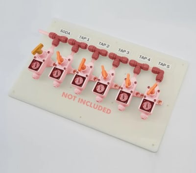 Tabla/Display para 6 reguladores en línea1