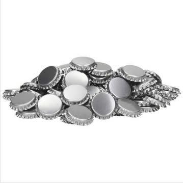 Tapas corona plateada 1