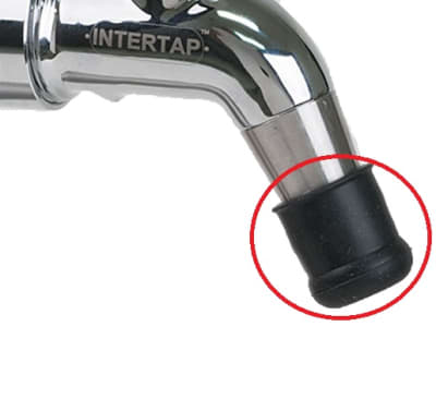Tapón de silicona para grifos de schop1