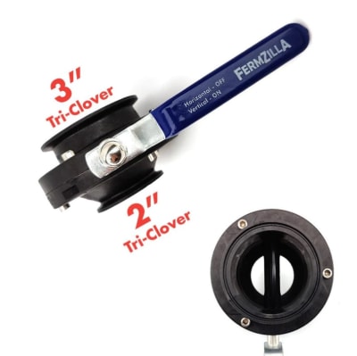 Válvula Triclamp Fermzilla 3