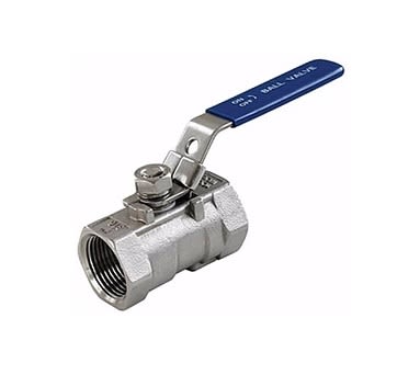 Válvula de bola 1/2 NPT flujo reducido1