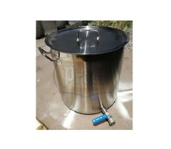 Fondo Ac Inox. 30L app. C/Llave sol. 1/2CD