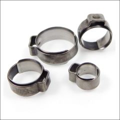 Abrazadera Stepless inox. 10.5mm (para manguera entre 7-10mm OD)