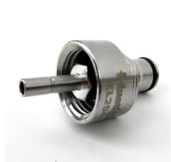 Acople ball lock inox. para carbonatación y limpieza - recto