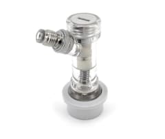 Conector Ball Lock Gas con Antiretorno