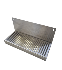 Bandeja inox. de pared (30cm.)