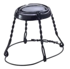 Bozal con tapa negra