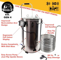 BrewZilla 65L G4 220-240V AC