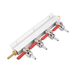 Divisor de CO2 para 4 líneas (1/4