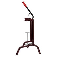 Encorchadora de palanca con trípode