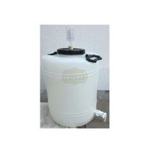 Fermentador 25L c/airlock tapón y válvula de salida