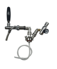 Tapa Minigrowler + Grifo CC + dispensador CO2