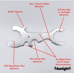 Llave 7 en 1 para grifos y acoples