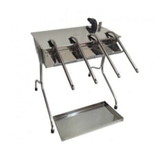 Llenador automático de 2, 3 o 4 boquillas - inox.