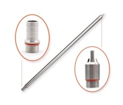 Llenador de botella acero inox.