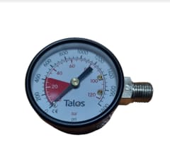 Manómetro alta presión 0-120 Bar