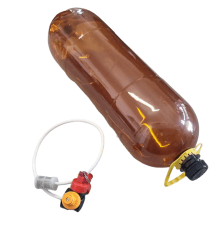 Pack Bidón Pet 8L + Tapa con accesorios