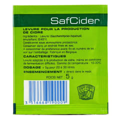 Levadura SafCider 5gr.
