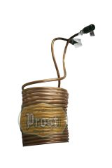 Serpentín de cobre de 15mt de largo y d:3/8