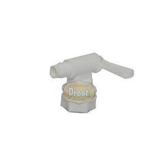 Válvula para fermentadores con espiga de ½”