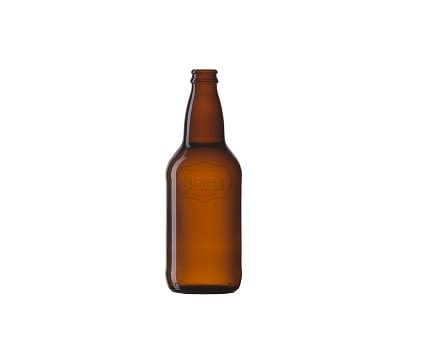Botella 500cc cuello largo 0