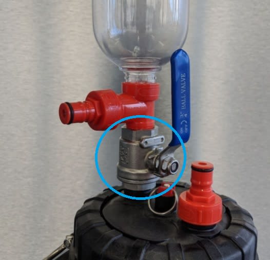 Válvula de bola inox. PCO 1881 x PCO 18812