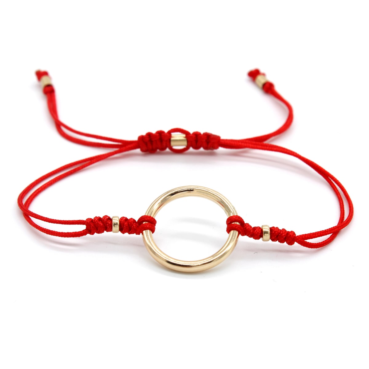 Pulsera Karma M Rojo Gold Filled 14/20kt Pulsera Karma M Rojo Gold Filled 14/20kt