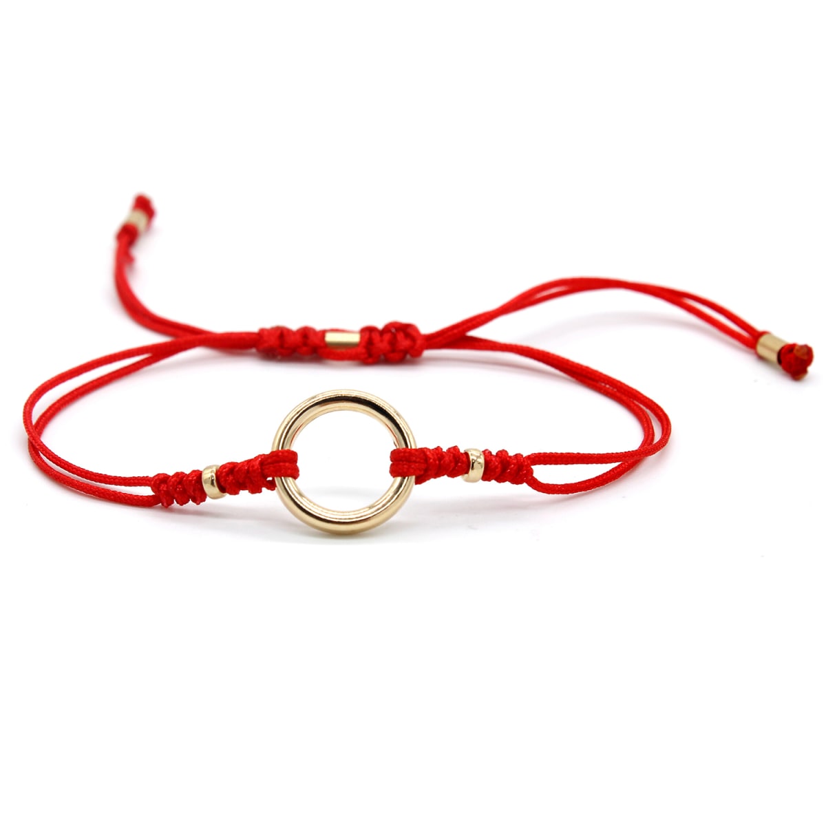 Pulsera Karma S Rojo Gold Filled 14/20kt Pulsera Karma S Rojo Gold Filled 14/20kt