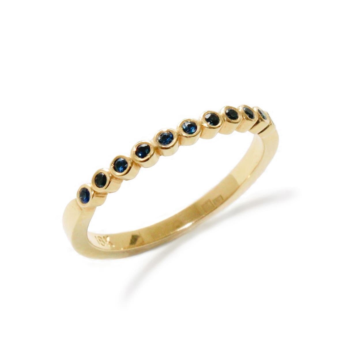 *Anillo Burbujas de Zafiros T7.5 ORO 18KT* *Anillo Burbujas de Zafiros T7.5 ORO 18KT*
