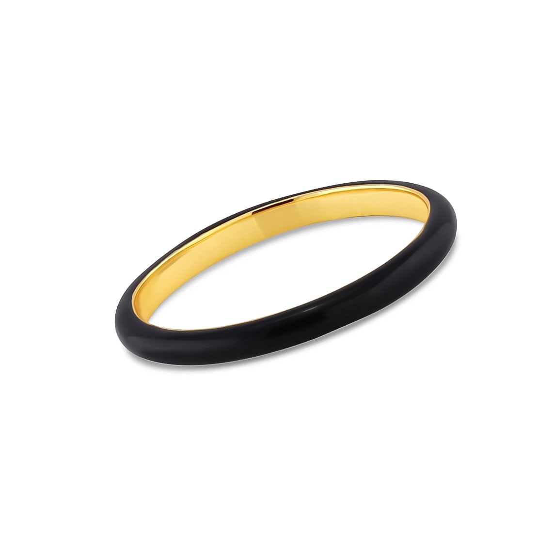 Anillo Soleil Negro Enamel T5 Anillo Soleil Negro Enamel T5