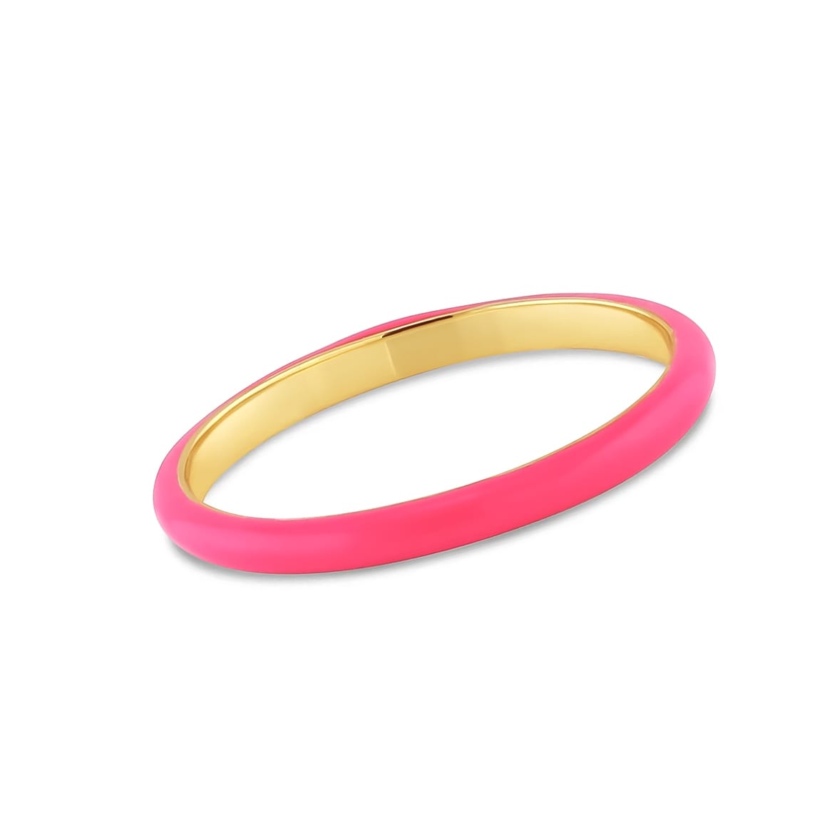 Anillo Soleil Neon Pink Enamel T5 Anillo Soleil Neon Pink Enamel T5