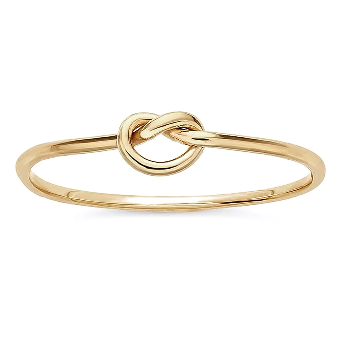 ANILLO NUDO CORAZON GOLD FILLED 14/20 ANILLO NUDO CORAZON GOLD FILLED 14/20