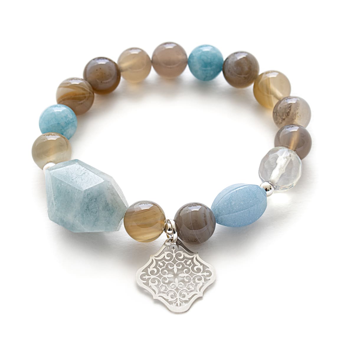 Pulsera Kory Mix Frios Dj Mandala V PLATA 925 Pulsera Kory Mix Frios Dj Mandala V PLATA 925