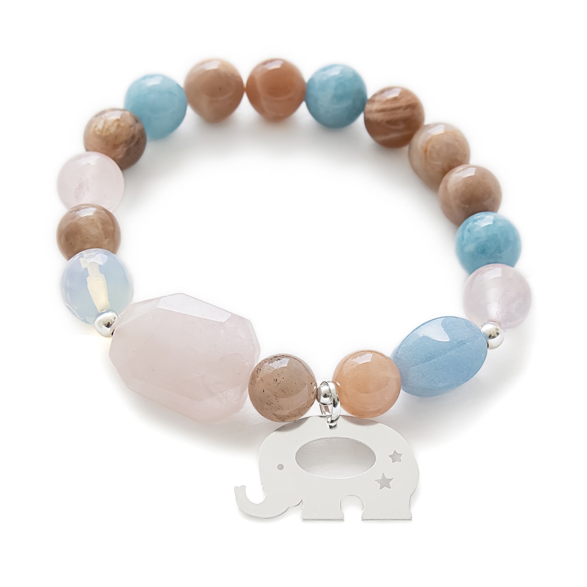 Pulsera Kory Mix PN Frios Dj Elefante PLATA 925 Pulsera Kory Mix PN Frios Dj Elefante PLATA 925