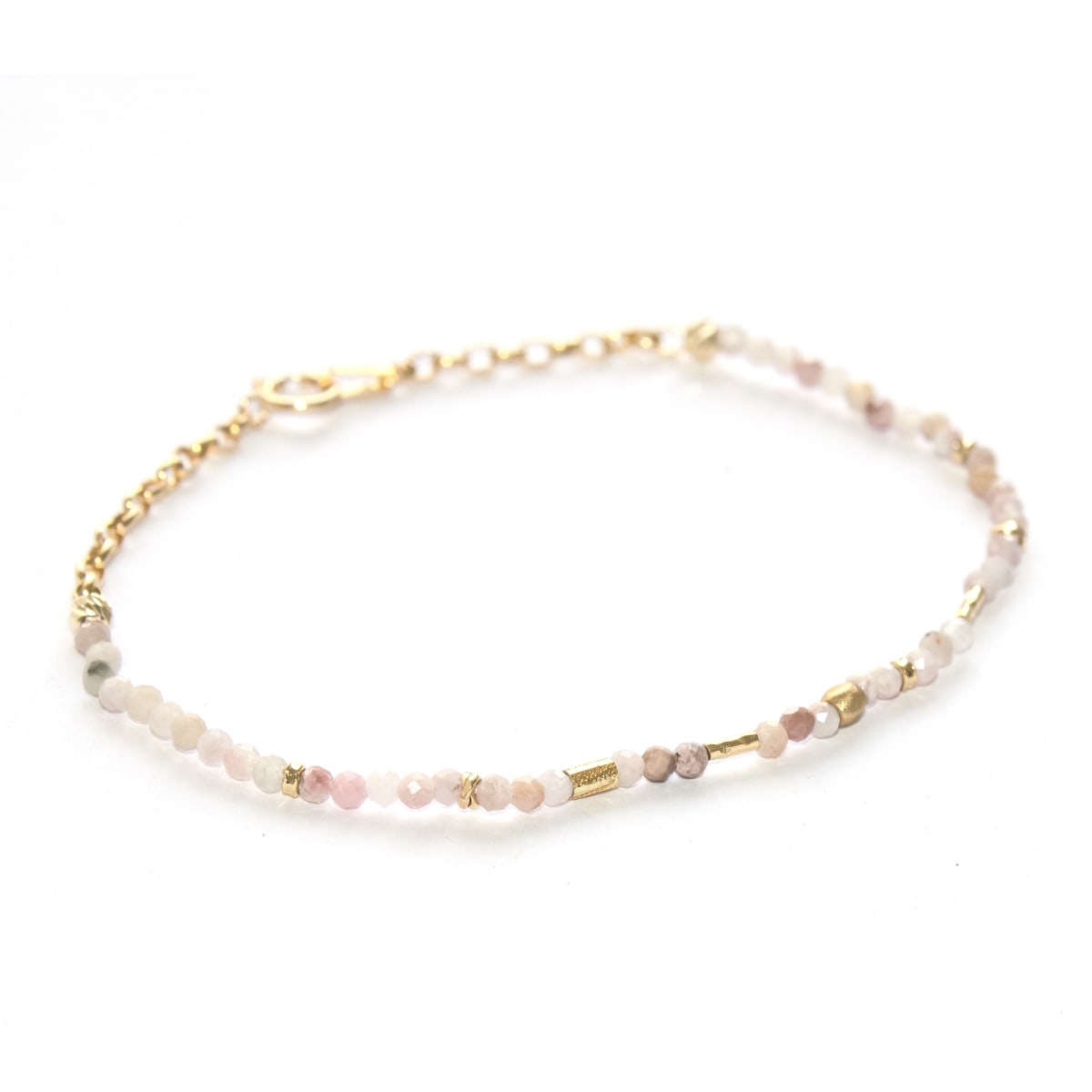 PULSERA 5 BOLITAS 6MM LAMINADO EN ORO 18/20 M PULSERA 5 BOLITAS 6MM LAMINADO EN ORO 18/20 M